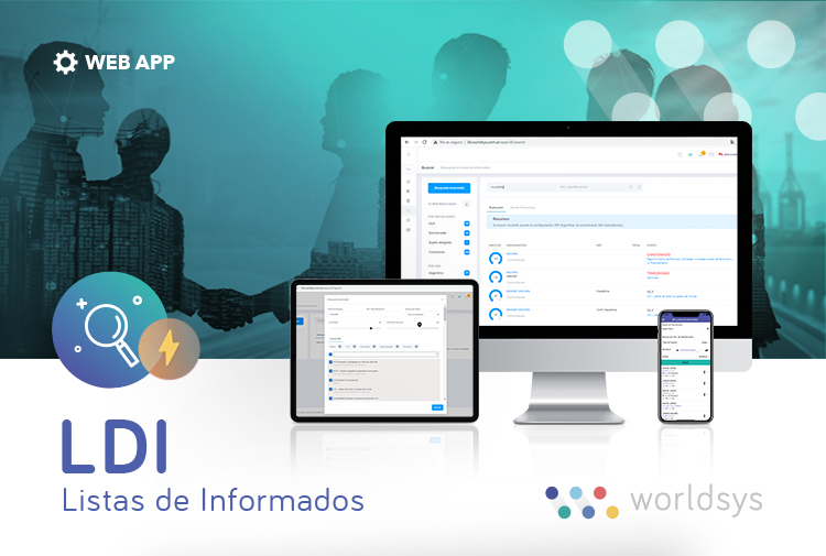 screenshot of Lista de Informados